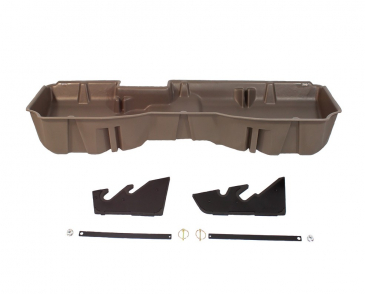 DU-HA Underseat Storage, Gray, For 2014-2018 Chevrolet Silverado/GMC Sierra 1500, 2015-2019 2500HD, 3500HD Crew Cab