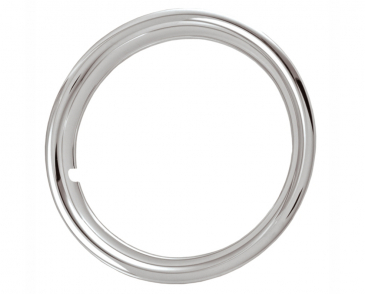 15" Chrome Plated Stainless Trim Ring