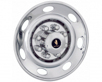 16_inch_8_Lug_Single_Wheel_For_1999-2002_Ford_F-250_Polished_Stainless_Wheel_Simulators_Set_of_4