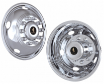 19.5_inch_10_Lug_5_Hand_Hole_For_2017-2021_Ford_F-450_Polished_Stainless_Wheel_Simulators_Set_of_4