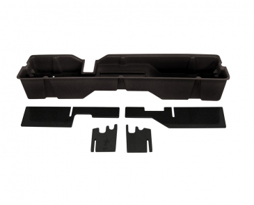 DUHA Underseat Storage/Gun Case, Black, For 2004-2008 Ford F150 SuperCrew/SuperCab