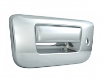 2007-2013_Chevrolet_Silverado_1500_Chrome_ABS_CCI_Tailgate_Handle_Covers_with_Key_Hole