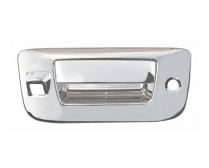 2007-2013_Chevrolet_Silverado_1500_Chrome_ABS_Tail_Gate_Handle_Cover_With_BU_Camera