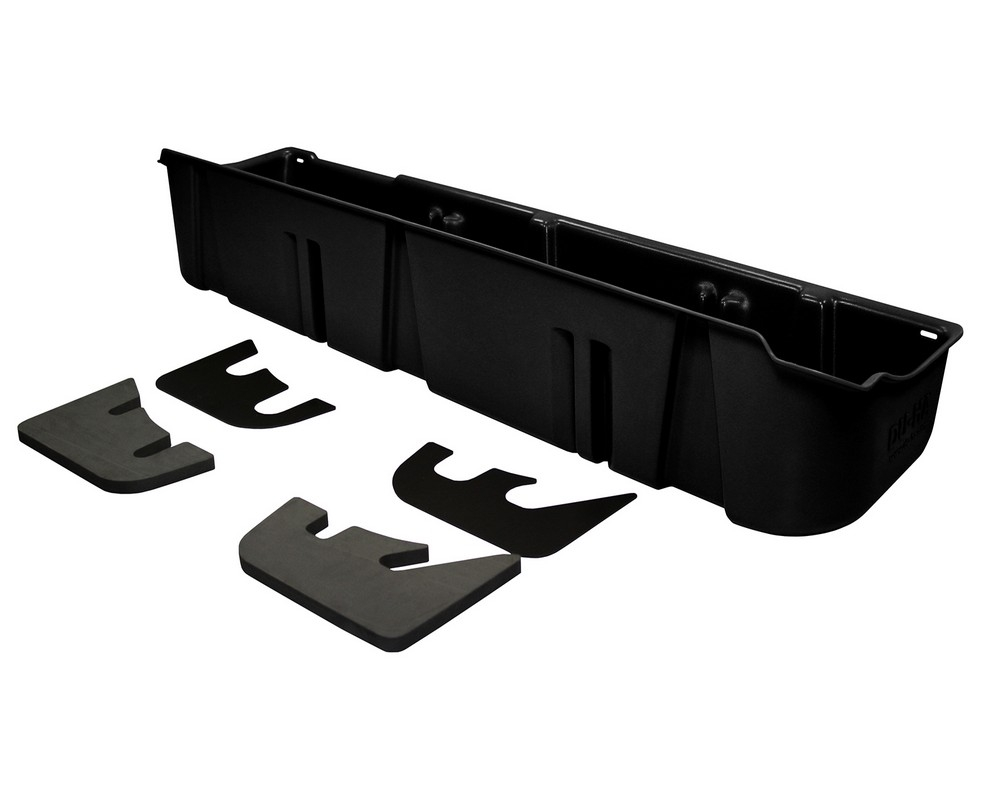 DU-HA Underseat Storage/Gun Case, Black, For 2009-2014 Ford F150 SuperCrew