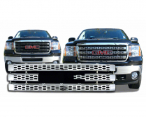 2011-2014_GMC_Sierra_2500/3500_Chrome_ABS_CCI_Grille_Overlay