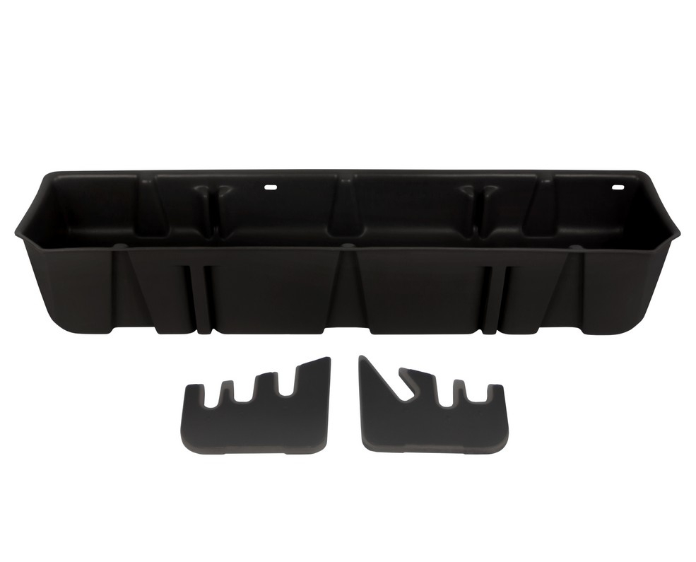 DU-HA Underseat Storage/Gun Case, Black, For 2015-2024 Ford F150, 2017-2024 F250, F350, F450, F550 SuperCrew
