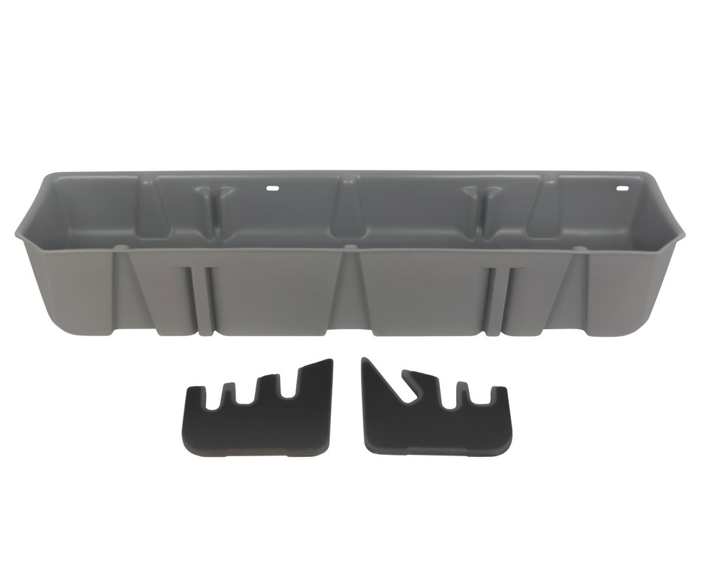 DU-HA Underseat Storage/Gun Case, Lt Gray, For 2015-2024 Ford F150, 2017-2024 F250, F350, F450, F550 Supercrew