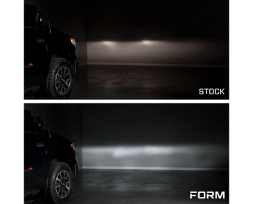 Form LED Reflector Headlights, Pair, 2014-2021 Toyota Tundra