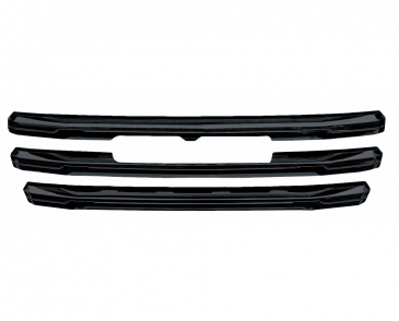 2019-2020_GMC_Sierra_1500_Gloss_Black_ABS_CCI_3_Bar_Grille_Overlay