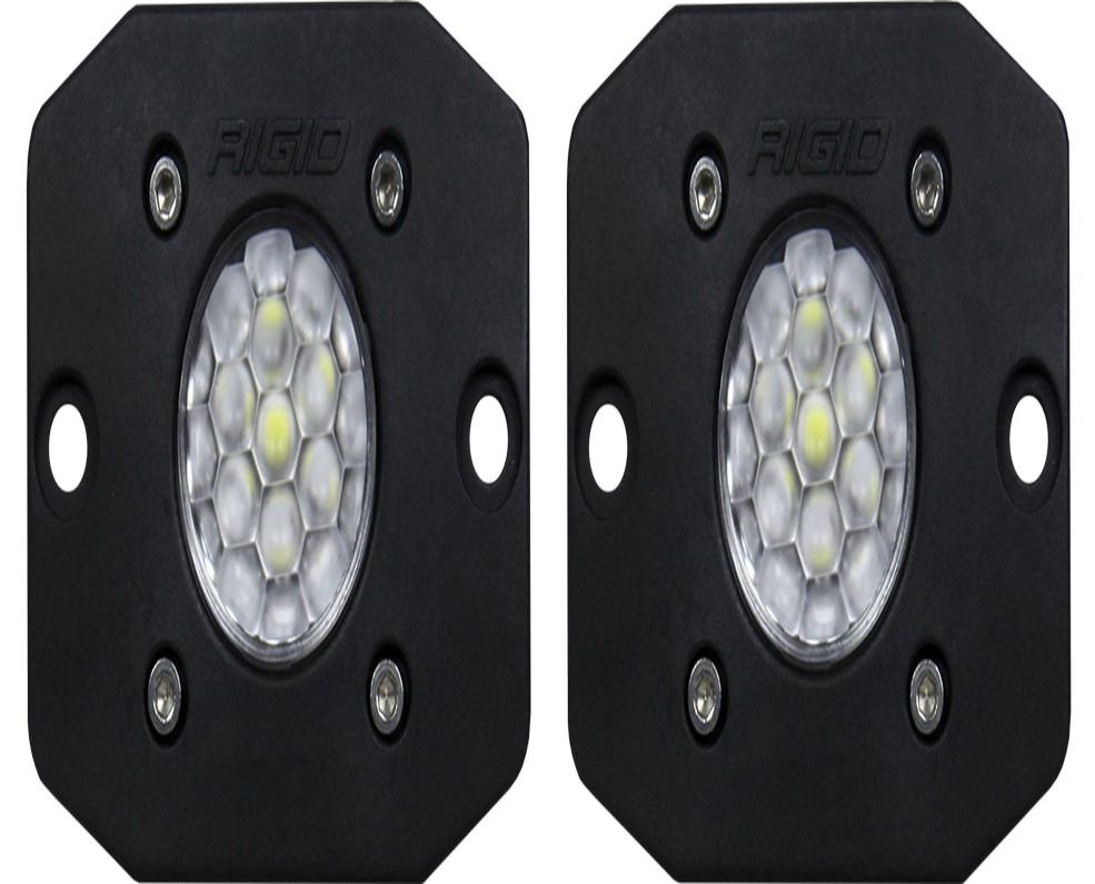 RIGID Industries Flood, Diffused Backup Kit, Flush Mount, Ignite