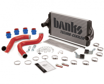 Banks Power Intercooler System W/Boost Tubes, Large Aluminum, For 1999-2003 Ford 7.3L