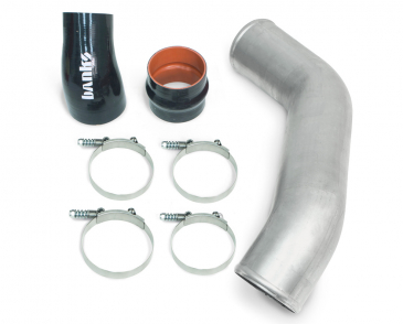 Banks Power Boost Tube Kit Natural Finish Tubes For 2013-2018 Ram 6.7 Driver Side Cold Side Only