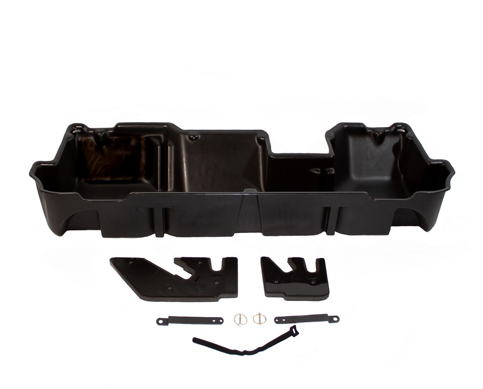 DU-HA Underseat Storage/Gun Case, Black, For 2019-2024 RAM 1500 Crew Cab