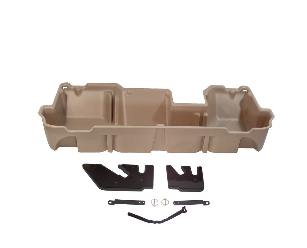DU-HA Underseat Storage/Gun Case, Tan, For 2019-2024 RAM 1500 Crew Cab