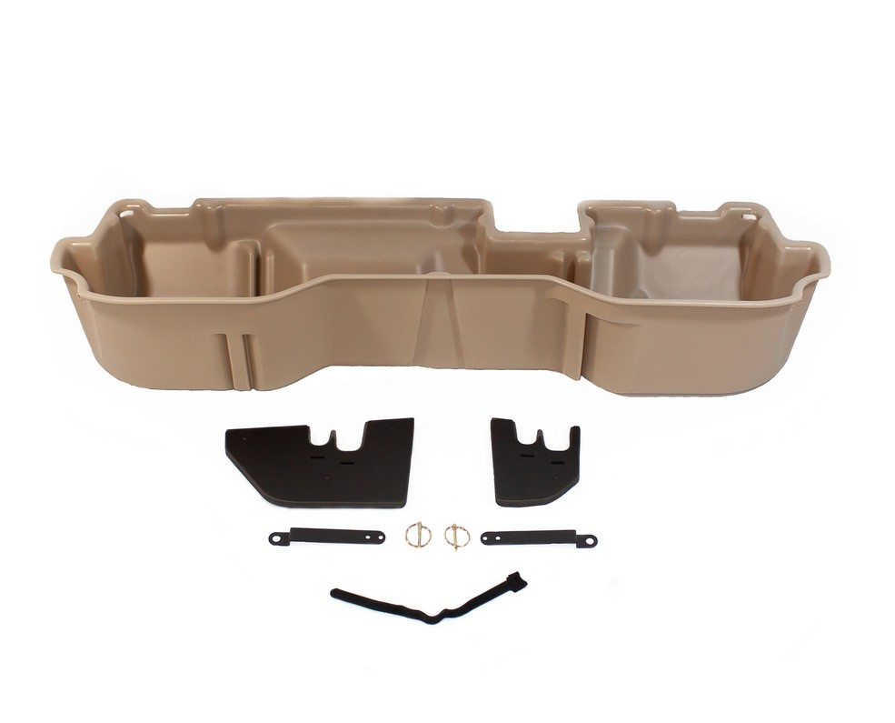 DU-HA Underseat Storage/Gun Case, Tan, For 2019-2024 RAM 1500 Quad Cab