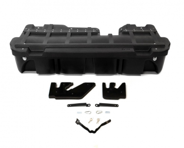 DU-HA Lockable Heavy Duty Underseat Storage/Gun Case, Black, For 2019-2024 RAM 1500 Crew Cab