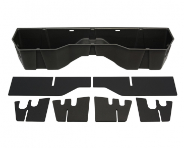 DU-HA Underseat Storage/Gun Case, Dark Gray, For 2004-2024 Nissan Titan King Cab/Crew Cab
