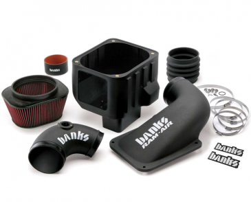 Banks Power Ram-Air Cold-Air Intake System, Oiled Filter, 6.6L Duramax LLY/LBZ, For 2006-2007 Chevrolet Silverado/GMC Sierra 2500, 3500