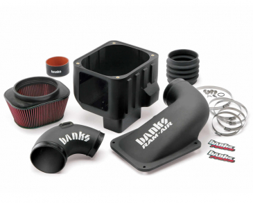 Banks Power Ram-Air Cold-Air Intake System, Oiled Filter, 6.6L Duramax Diesel LMM, For 2007-2010 Chevrolet Silverado/GMC Sierra 2500, 3500