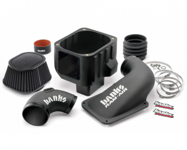 Banks Power Ram-Air Cold-Air Intake System, Dry Filter, 6.6L Duramax Diesel LMM, For 2007-2010 Chevrolet Silverado/GMC Sierra 2500, 3500