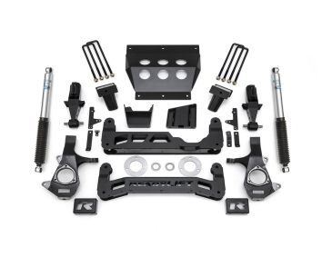 ReadyLIFT 7'' Big Lift Kit, W/Cast Steel OE Upper Control Arms, Bilstein Shocks. For 2014-2018 Chevrolet SIlverado/GMC Sierra 1500