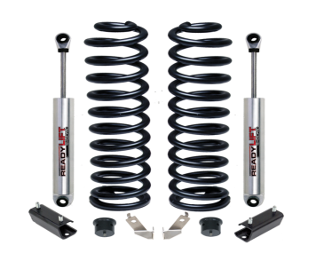 ReadyLIFT Front Coil Spring And Shock Leveling Kit, For 2005-2010 Ford F250, F350, F450