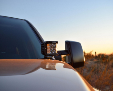 RIGID Industries A-Pillar Mount, Fits 360-Series, D-Series D-SS, For 2014-2020 Toyota Tundra