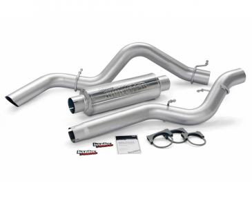Banks Power Monster Sport Exhaust System, For 2006-2007 Chevrolet Silverado/GMC Sierra 2500, 3500 6.6L Duramax Diesel LBZ CCSB