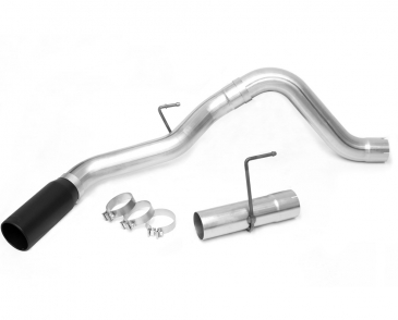 Banks Power Monster Exhaust System, Single Exit, Black Tip, For 2014-2018 Ram 2500, 3500 6.7L Cummins Diesel CCLB MCSB