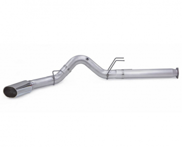 Banks Power Monster Exhaust System, 5" Single Exit, Chrome Tip, For 2017-2024 Ford F250, F350, F450, 6.7L