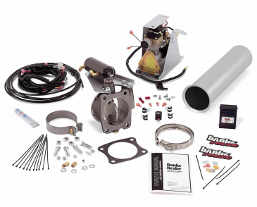 Banks Power Brake Exhaust Braking System For 2001-2004 Chevrolet 6.6L Stock Exhaust