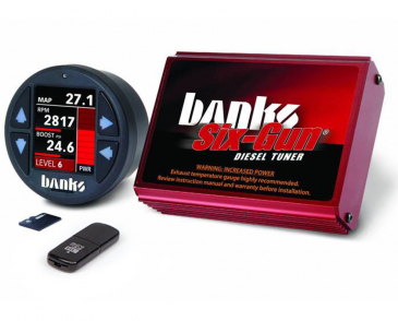 Banks Power Six-Gun Diesel Tuner W/iDash 1.8 DataMonster For 2006-2007 Chevrolet 6.6L LLY-LBZ
