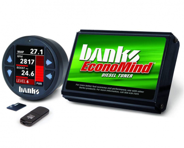 Banks Power Economind Diesel Tuner (PowerPack Calibration) W/iDash 1.8 DataMonster For 2007-2010 Chevrolet 6.6L LMM
