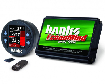 Banks Power Economind Diesel Tuner (PowerPack Calibration) W/iDash 1.8 DataMonster For 2006-2007 Dodge 5.9L