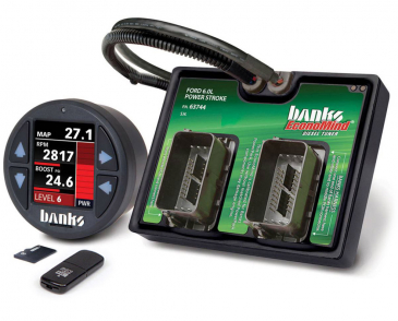Banks Power Economind Diesel Tuner (PowerPack Calibration) W/iDash 1.8 DataMonster For 2003-2007 Ford 6.0L