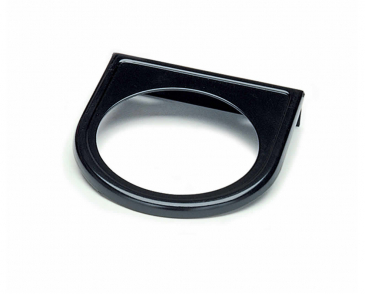 Banks Power Gauge Mounting Panel, One Gauge, Black, W/Fasteners