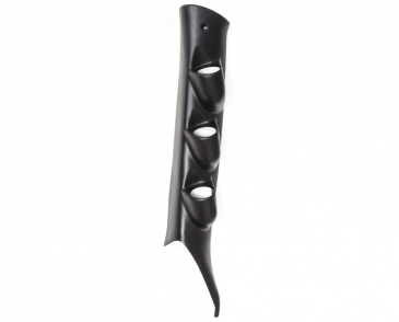 Banks Power Full Pillar 3 Gauge Mount, Black, For 2007-2012 Chevrolet/GMC Truck