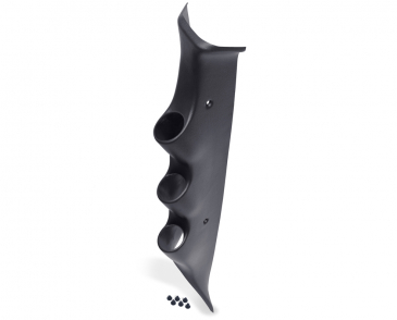Banks Power Full Pillar 3 Gauge Mount, Black, For 2008-2010 Ford F250, F350, F450 Super Duty