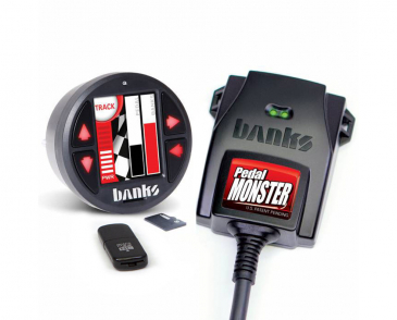 Banks Power PedalMonster Throttle Sensitivity Booster W/iDash DataMonster, For 2007-2019 Ram 2500, 3500, 2011-2020 Ford F150, F250, F350, F450 6.7L