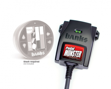 Banks Power PedalMonster, Throttle Sensitivity Booster, For Use W/existing IDash And/or Derringer For Many Chevrolet/GMC, Dodge, Nissan Trucks