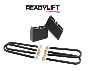ReadyLIFT 3'' Rear Block Kit For 1999-2018 Chevrolet Silverado/GMC Sierra 1500