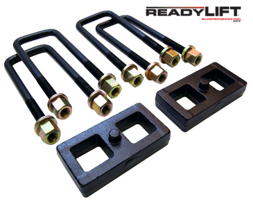 ReadyLIFT 1'' Rear Block Kit For 1995-2021 Toyota Tundra, 1995-2023 Toyota Tacoma