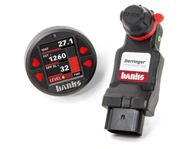 Banks Power Derringer Tuner (Gen2) With ActiveSafety And IDash 1.8 Super Gauge For 2017-2019 Chevrolet/GMC 2500 6.6L L5P