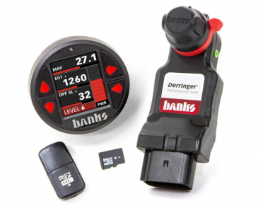 Banks Power Derringer Tuner W/DataMonster Includes ActiveSafety And Banks IDash 1.8 DataMonster For 2014-2018 Ram 1500 3.0L EcoDiesel