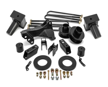 ReadyLIFT 2017-2018 FORD F250/F350 2.5'' SST Lift Kit With 4'' Rear Flat Blocks For 2 Piece Drive Shaft Without Shocks