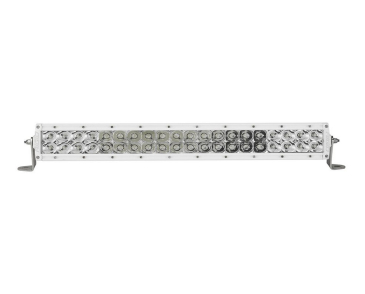 20" Spot/Flood Combo Light, White Housing, E-Series Pro, RIGID Industries