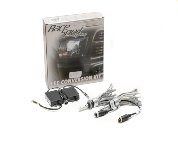 Race Sport Lighting 880 GEN4 LED Headlight Conversion Kit W/Focus Optics, Copper Stranded Rope Heat Sinks