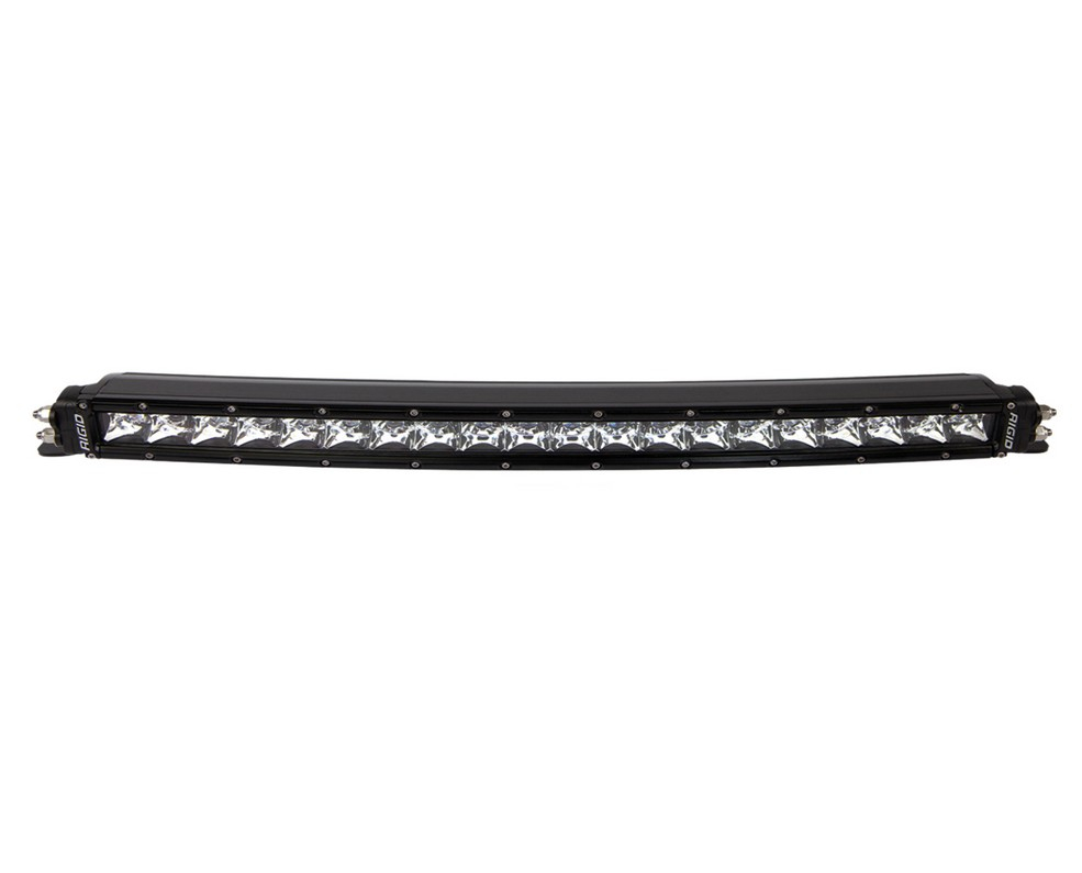 RIGID Industries 20" LED Light Bar, Single Row, Curved, Black Spot RDS, SR-Series
