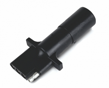 4 Way Round to 4 Flat Adapter