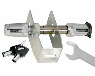 Premium 5/8" Dia.Anti-Rattle Stainless Steel Receiver Locking Pin System